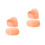 4Pcs Natural Soap Bars Orange Unscented Bath Body Scrub 6