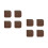 8Pcs Coffee Handheld Dish Pc Material Pan Cleaner for Home Use 4