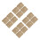 16Pcs Breathable Mats for Rabbits Birds Rabbit Cage Bedding 5