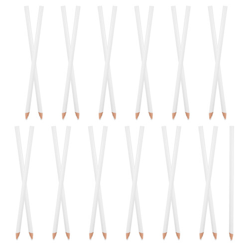 125Pcs White Fabric Marking Pens Tailor Chalk for Precise Sewing 2