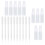 80Pcs Clear Travel Spray Bottles Lightweight Plastic Makeup Toner 2