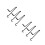 6Pcs Durable Metal Hand Jack Handle Replacement for Trailer and Truck 6