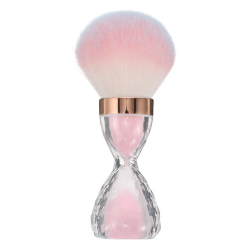 5Pcs Pink Soft Nail Dusting Brushes for Clean Makeup & Nail Art 1