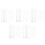 125Pcs White Fabric Marking Pens Tailor Chalk for Precise Sewing 8