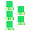150Pcs Green Felt Fabric Sheets Soft DIY Sewing Squares for Crafts Art 5