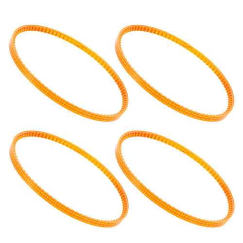 12Pcs Durable Orange Cotton Candy Machine Spare Belts for Home Use 2