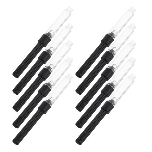 50Pcs Plastic Fountain Pen Converter Large Capacity Multi Color 2