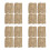 16Pcs Breathable Mats for Rabbits Birds Rabbit Cage Bedding 9