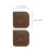 8Pcs Coffee Handheld Dish Pc Material Pan Cleaner for Home Use 9