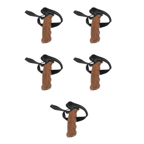 5Pcs Ergonomic Cork and Plastic Hiking Pole Handle Replacement Grip 2