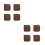 8Pcs Coffee Handheld Dish Pc Material Pan Cleaner for Home Use 6