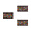 3Pcs Durable Fingerboard Sticker Fret Guide Label for Guitar Beginners 7