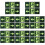 16St Fluorescerende Uitgangsindicator Sticker Groen Wandbord 9