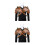 4Pcs Soft Brown Shoulder Armor for Men Cosplay Use 2