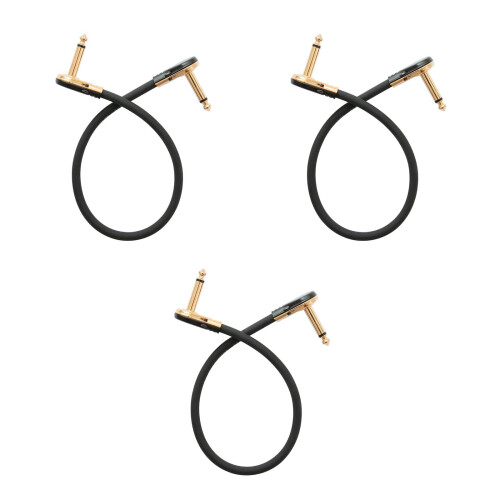 3Pcs Multi Guitar Line Wire Durable Audio Cable Copper Plug Connector 2