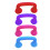 20Pcs Educational Kids Cell Phone Toy for Speech and Phonics Practice 3