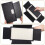 2Pcs LED Light Panel with Barn Doors Black Photo Light for Photography 9
