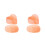 4Pcs Natural Soap Bars Orange Unscented Bath Body Scrub 5
