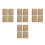 16Pcs Breathable Mats for Rabbits Birds Rabbit Cage Bedding 8
