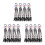 12Pièces Perruques Tressées Enfants Extensions Queue Noir 4