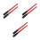 6Pcs Red Single Section Hydraulic Jack Handle for Floor Jack Repair 3