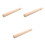 3Pcs Natural Wood Mojito Muddler Light Brown Long Handle Grinding Rod 10