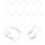 150Pcs Clear Acrylic Thread Storage Organizer Slim Embroidery Bobbins 11