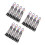 12Pièces Perruques Tressées Enfants Extensions Queue Noir 5