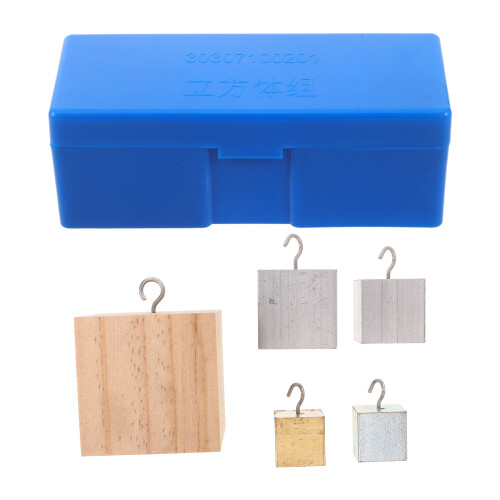 3Sets Dichtheidsblokset Metaal En Hout Voor En