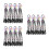 12Pièces Perruques Tressées Enfants Extensions Queue Noir 7