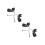 2Paren Offroad Alloy Remhendels Mini Motorfiets Handlebar Multi 7