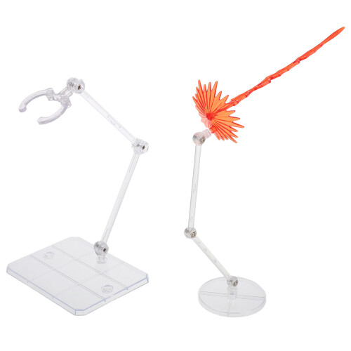 4Sets Rood Plastic Modelhouder Voor Actiefiguren Met Stevige Standaard 2