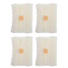 16St Witte Herbruikbare Koffiemok Sleeves Gebreid En Stijlvol