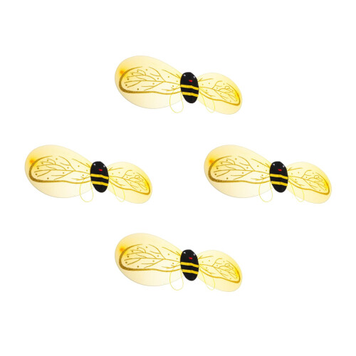 4Pcs Multi-Color Bee Wings Costume Props for Kids Performances 2