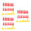 3Sets Stainless Steel Caulking Nozzle Set Durable Reusable Rubber Tips 3