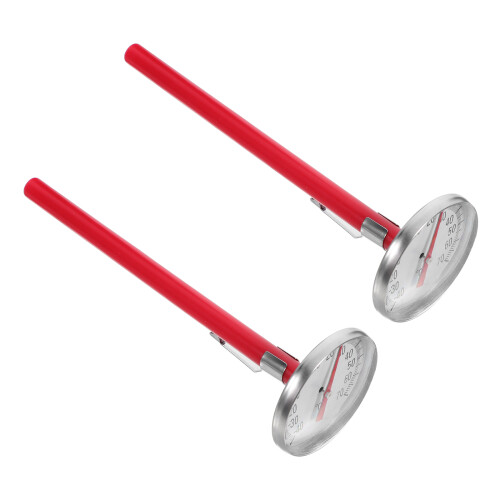 2St Auto Thermometer Rood Ontwerp Voor Decor 2