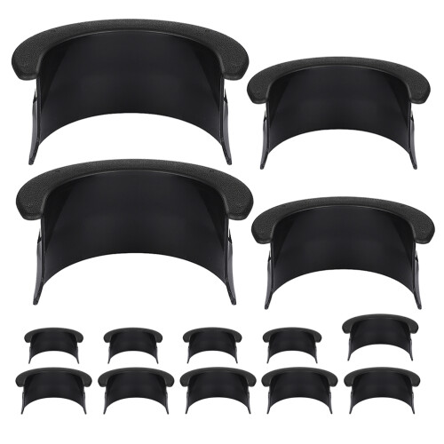 2Sets ABS Pocketliners Zwart Voor Pooltafel Billiards Accessoires 1