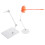 4Sets Rood Plastic Modelhouder Voor Actiefiguren Met Stevige Standaard 2