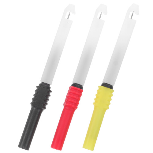 5Sets PVC Multimeter Cable Test Probes Assorted Colors for Auto Repair 2