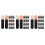 300St Mini Oogschaduw Brushes Acryl Make-Up Borstels Zwart 5