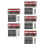 5St Multifunctionele Grijze Zonneklep Organizer Auto Voor Documenten 5