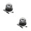 2St Party Light Projectielamp Met En Heldere LED Kleuren 7
