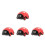 4St Rood Cartoon Pull Back Auto Speelgoed Voor Peuters En Kids 5