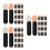 300St Mini Oogschaduw Brushes Acryl Make-Up Borstels Zwart 9
