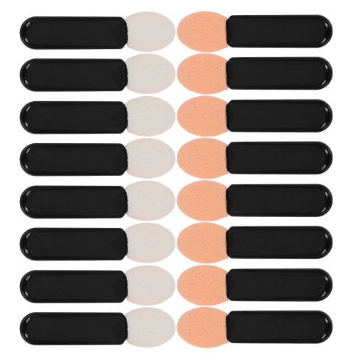 300St Mini Oogschaduw Brushes Acryl Make-Up Borstels Zwart 1