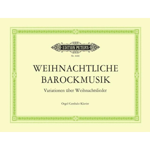Baroque Music for Christmas Other Book