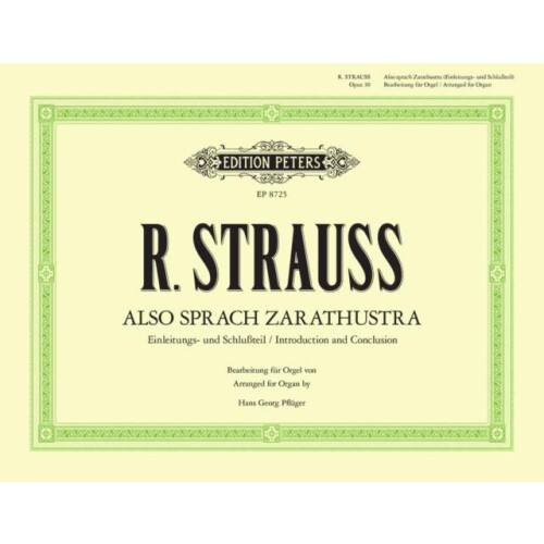 Also sprach Zarathustra Op.30 Other Book