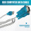 DB9 Computer Data Cable DB9 9 Pin VGA Female Cable USB to R232 Interface Data Cable 2