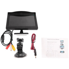 5 Inch 800X480 TFT LCD HD Screen Monitor with Dual Mounting Bracket for Car Backup Camera/Rear View/DVD/Media Player