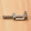 6 Roller Bridge Pull String Code Electric Guitar Saddle for STRATOCASTER Telecaster Electric Guitar Accessories Silver 2